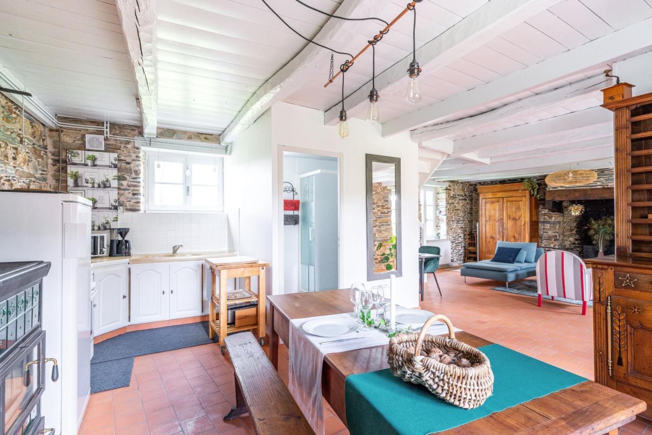 La Villauvert - Cottage Saint-Martin-sur-Oust ภายนอก รูปภาพ